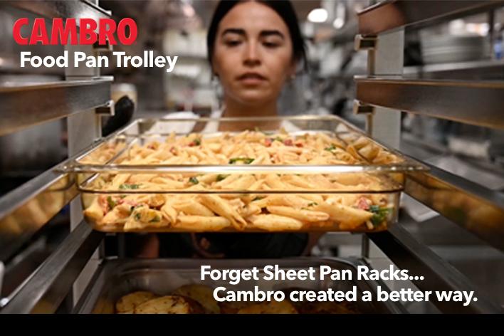 Forget Sheet Pan Racks: How to Increase Efficiency with the Cambro Food Pan Trolley