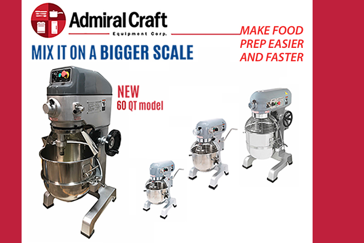 Mix it Up with Admiral Craft Planetary Mixers