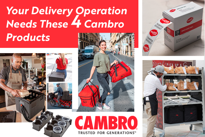Your Delivery Operation Needs These 4 Cambro Products