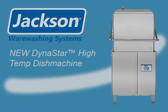 Jackson's New DynaStar® High Temp Dishmachine