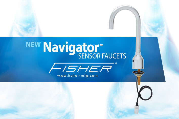 Fisher’s New Navigator Sensor Faucets