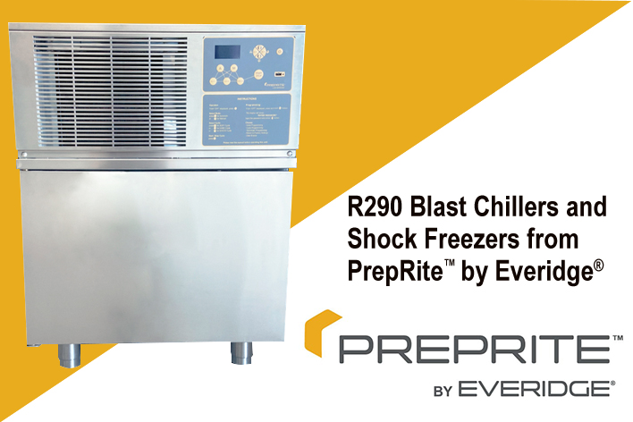 Undercounter R290 Blast Chillers and Shock Freezers from PrepRite&#x2122; by Everidge®