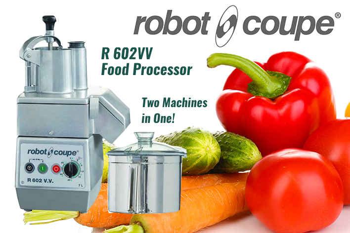 Robot Coupe’s R 602VV Food Processor