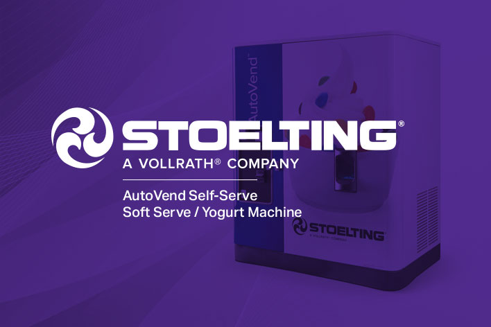 Stoelting AutoVend Quick-Serve Frozen Yogurt Machine