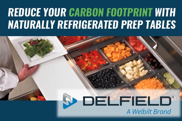Reduce Your Carbon Footprint with Naturally Refrigerated Prep Tables