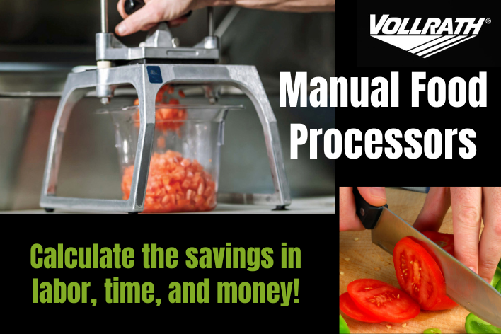 Vollrath Manual Food Processors