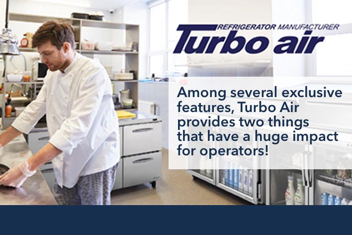 Turbo Air Refrigerators Allow Operators to Chill