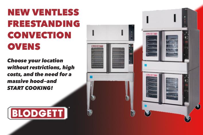 New Freestanding Ventless Convection Oven from Blodgett