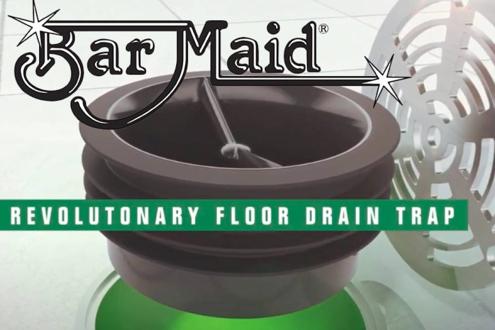 Bar Maid’s Fly-bye Drain Trap Seal Reduces Risks Associated With the Spread Of Covid 