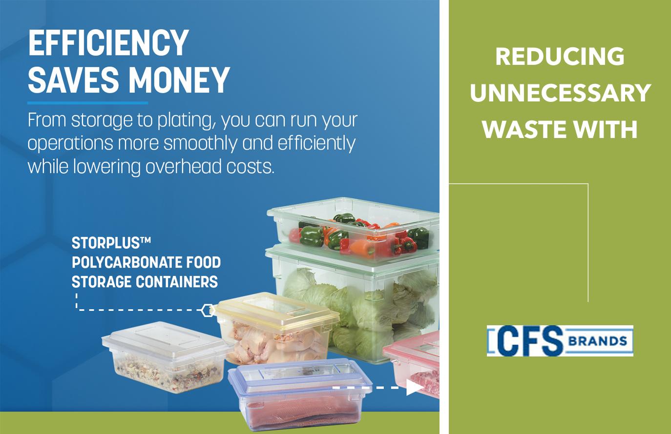 Reducing Unnecessary Waste with Carlisle FoodService Products