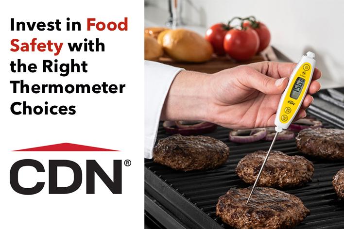 Invest in Food Safety with the Right Thermometer Choices