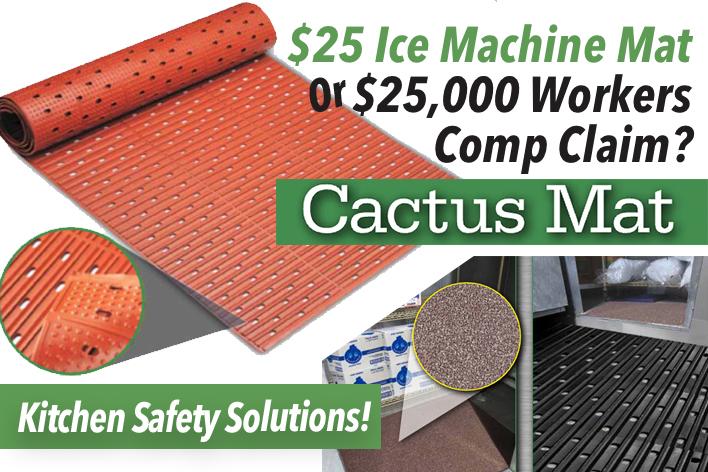 Cactus Mat Kitchen Safety Solutions